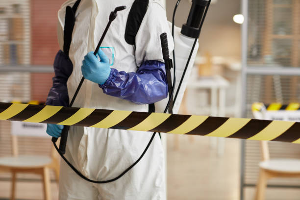 Professional Crime Scene Cleanup technician working in Lewisville, IN